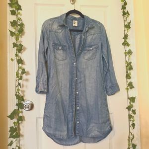 H&M lightweight denim tunic